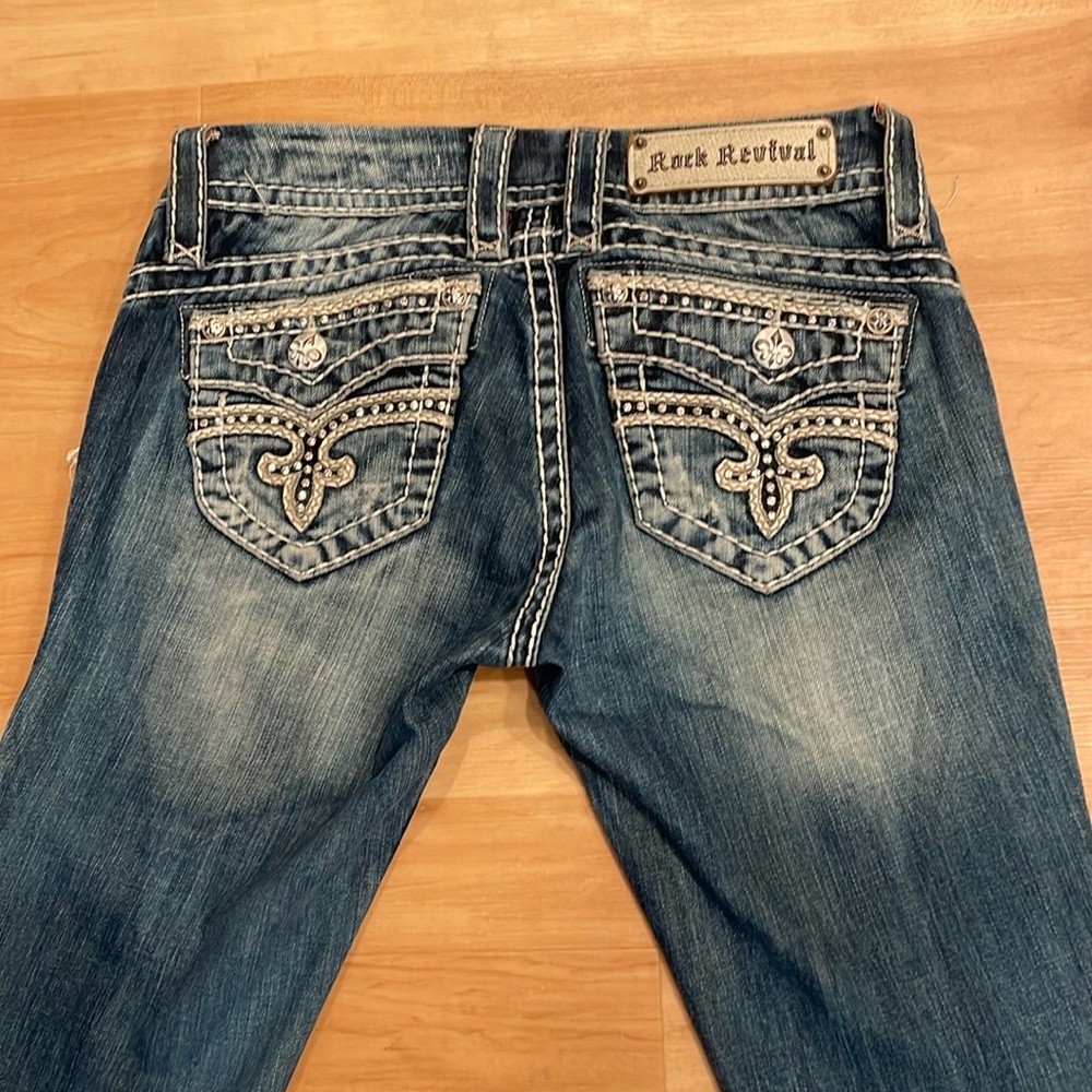 Rock Revival Bluebell Straight Jeans 26
